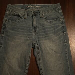 Cody James Men's Light Blue Denim Western Jeans Size 32x36